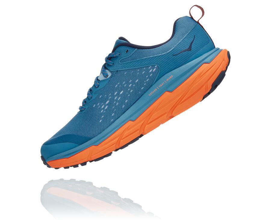 Tenis Trail Hoka One One Masculino Azuis - Challenger Atr 6 - 573-ZNDTHE